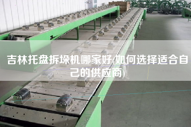 吉林托盤(pán)拆垛機(jī)哪家好(如何選擇適合自己的供應(yīng)商)