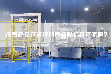 你曾經(jīng)見過這樣的直線貼標(biāo)機廠家嗎？